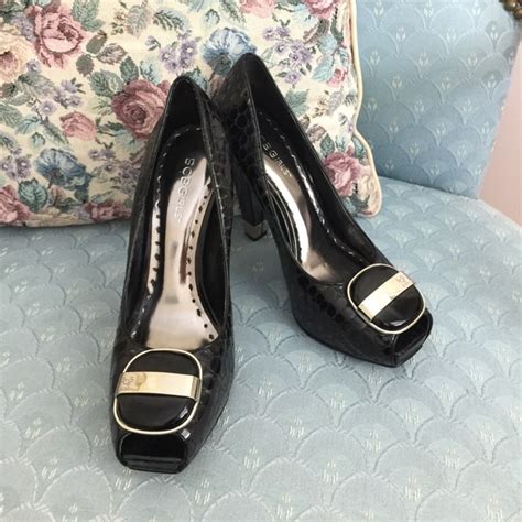 Bcbgirls Shoes Bcbgirls Black Platform Heels 75 Poshmark