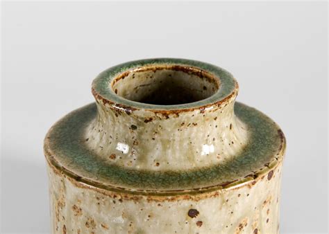 Ceramic Vase In Gray Glaze Marianne Westman For Rorstrand Sweden