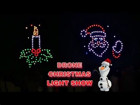 DRONE CHRISTMAS LIGHT SHOW 🎇🎆 ️| SPAIN 2022/2023 - YouTube