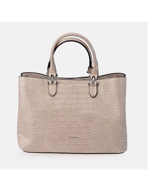 Pierre Cardin Bolso Shopping Grande Para Mujer En S Mil Piel