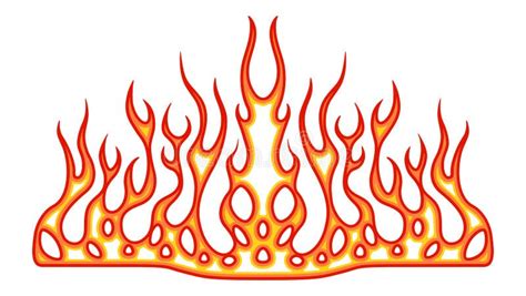 Fuoco E Fiamma Del Tatuaggio Illustrazioni Vettoriali E Clipart Stock