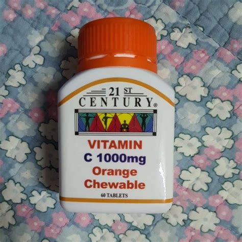 St Century Vitamin C Mg Orange Chewable Tablets S Expiry Date