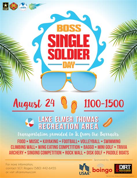 View Event Boss Single Soldier Day Ft Sill Us Army Mwr