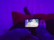 Redhead Girl Masturbating Watching Lesbian Hentai Uncensored When Parents Are In Home Xxx