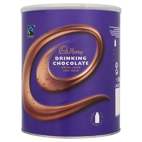 cadburys drinking chocolate powder kg tin bulk coffee