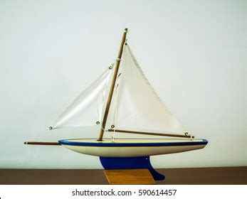 Barque Ship Model Wooden Isolated On Stock Photo 590614436 | Shutterstock