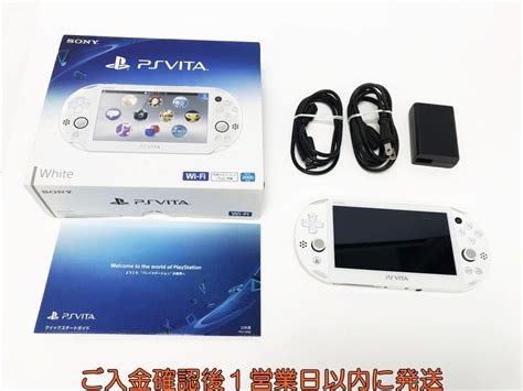 1円 Psvita 本体 セット ホワイト Sony Playstation Vita Pch 2000 初期化 K05 149ykf3