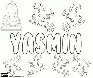 Nome Yasmin Para Imprimir - Resultado de imagem para desenhos para imprimir com yasmin | Páginas ...