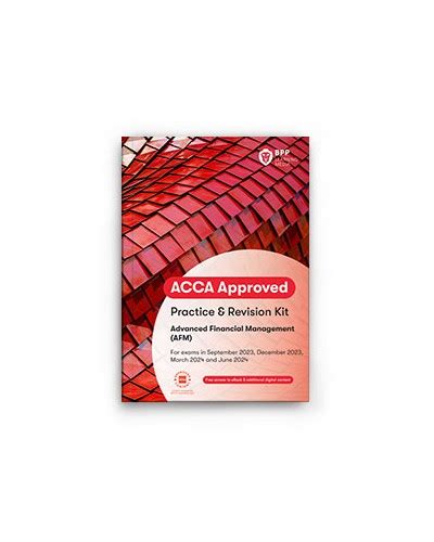 ACCA AFM Advanced Financial Management Practice Revision Kit