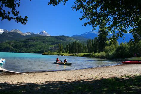 Green Lake Whistler Canada Green Lake Green Lake Whistler Canada