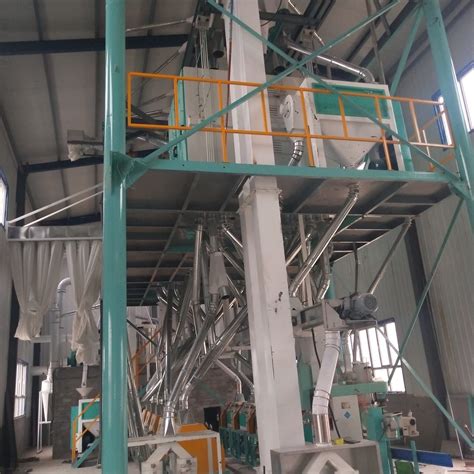 50 Ton Per Day Industrial Corn Mill Machine Maize Milling Machine Wheat