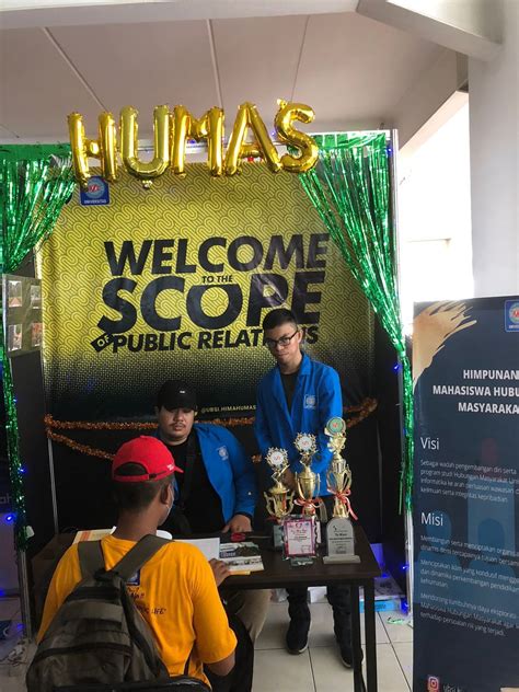 Himpunan Mahasiswa Hubungan Masyarakat Mengikuti Ormawa Expo