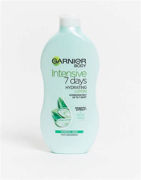 Garnier Intensive 7 Days Aloe Vera Probiotic Extract Body Lotion Normal Skin 400ml Asos