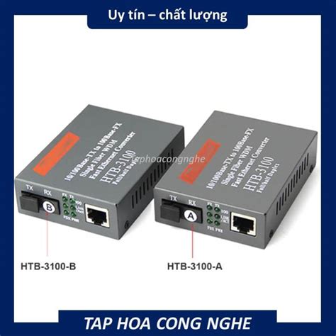 Bộ chuyển đổi quang điện 10 100M Single Fiber Netlink HTB 3100A B 1