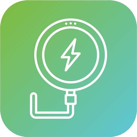 Premium Vector Wireless Charger Icon Style