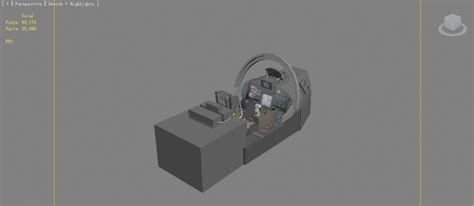 Eurofighter Typhoon Cockpit 3D - TurboSquid 2110429