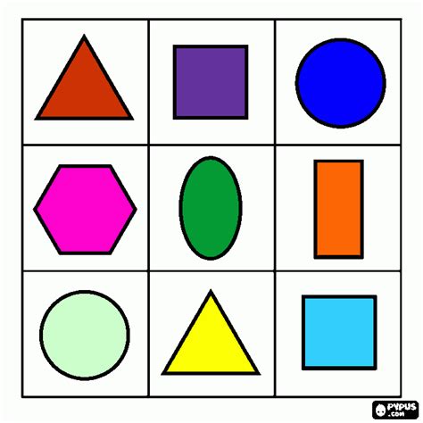 Formas Geométricas Coloridas - Jogo Formas Geometricas Coloridas Para Imprimir - Saberes e Fazeres em ...