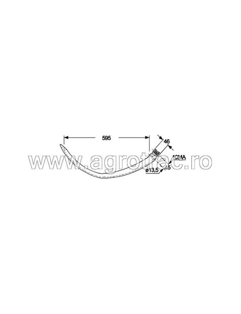 Bila Metal Claas Original Pentru Electrovalve Piese