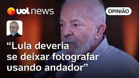 Josias Lula Corrigiria Um Erro Ao Se Deixar Ser Fotografado Usando