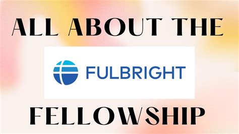 All About Fulbright Nehru Doctoral Research Fellowship YouTube