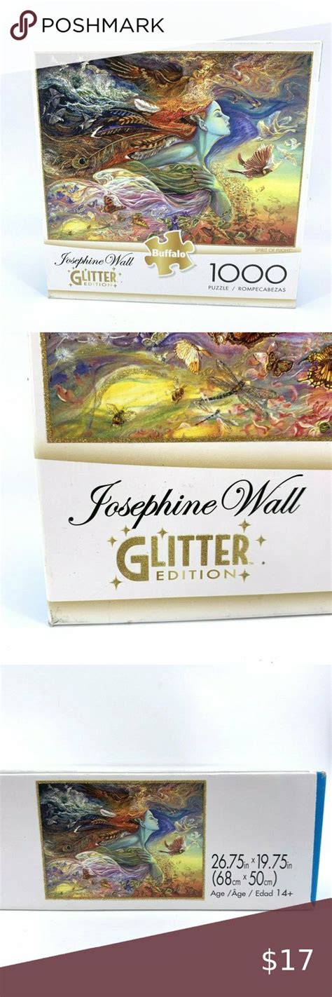 Buffalo Games Josephine Wall Glitter Edition Spirit Of Flight