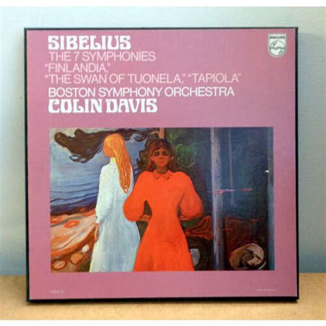 Sibelius Complete Symphonies De Colin Davis Boston Symphony Orchestra