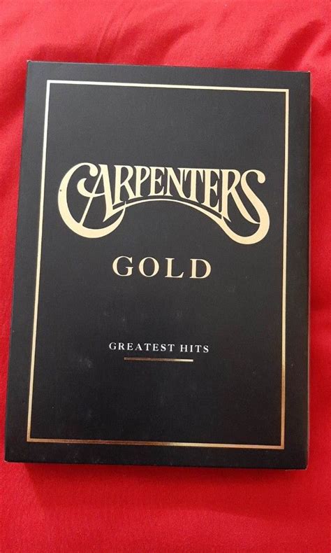 Carpenters Gold Greatest Hits Cd Dvd Album On Carousell