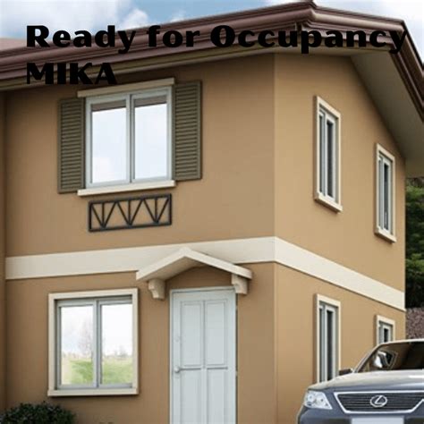 MIKA 2 Bedroom RFO House And Lot For Sale In Camella Subic House And