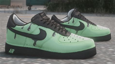 Nike Air Force 1 Low Drip Custom Pack GTA5 Mods