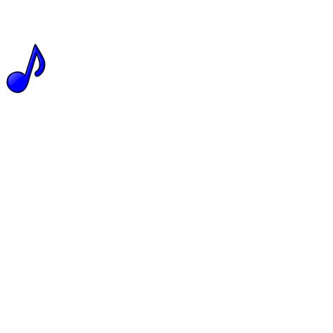 Blue Music Note PNG, SVG Clip art for Web - Download Clip Art, PNG Icon ...