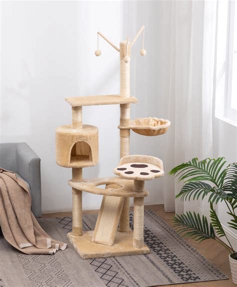 Pet Toys Cat Tree Cat Climbing Tower Condo House Kitten Activity Centre