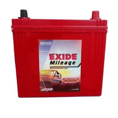 Ah Exide Mileage Ml B L Car Battery At Rs Badale Wasti