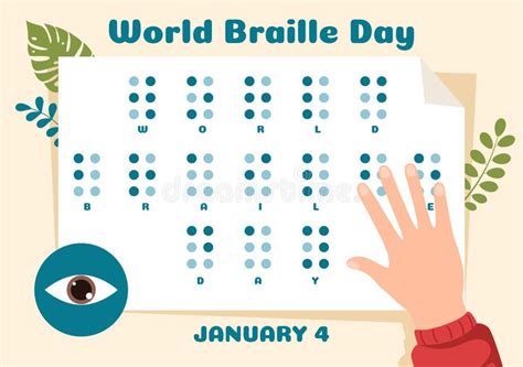 Journ E Mondiale Du Braille Le Janvier Avec Texte Par Alphabet Pour