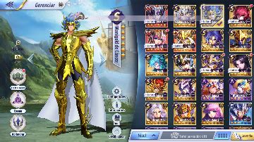 Conta Ssa Global Lvl Manigold Saint Seiya Awakening Ggmax