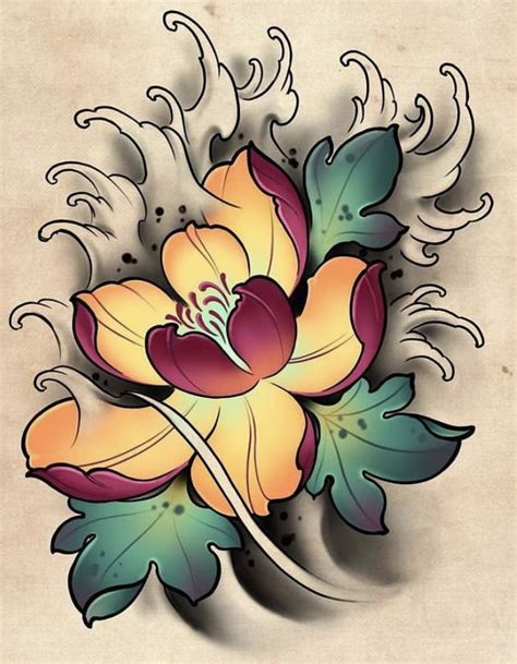 Details More Than 75 Japanese Lotus Flower Tattoo Latest Vn