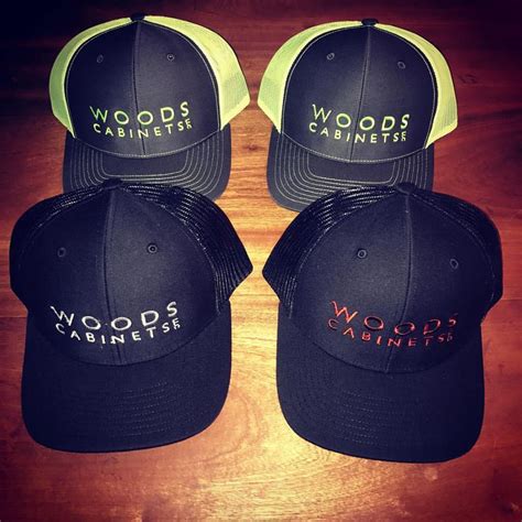 Custom Embroidered Hats | Woods Cabinets, LLC | Charleston, SC