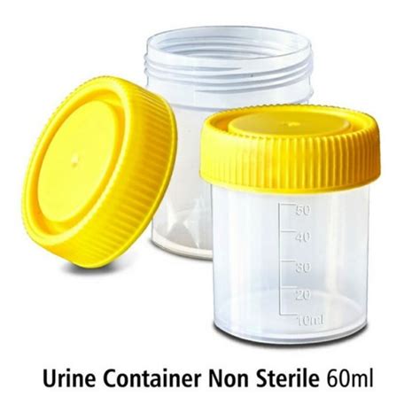 Jual Urine Container Non Steril Pot Urin 60ml Di Lapak Surya Medical