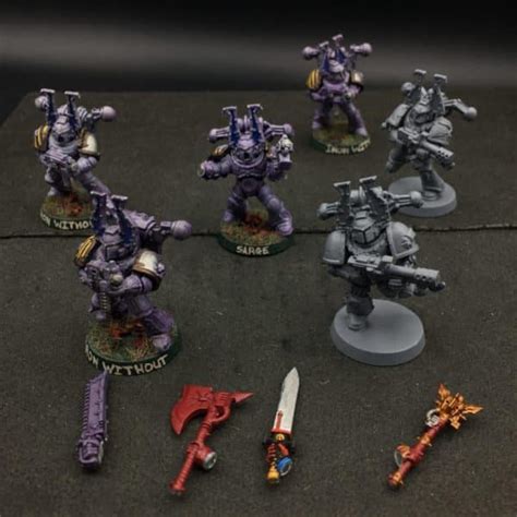 Tactical Marines Chaos Space Marines 5 X6 83142 Mindtaker