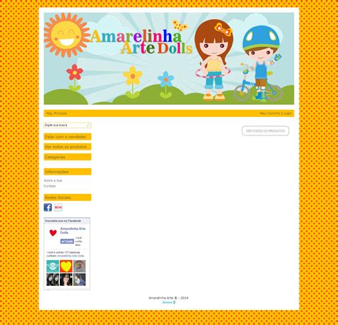 Layout Para Loja Divitae Cantinho Do Blog