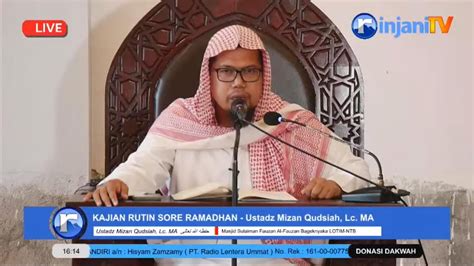 Faedah Tafsir Surah Ghafir Ustadz Mizan Qudsiyah Lc Ma Youtube