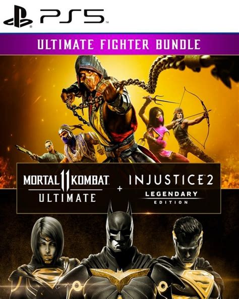 Mortal Kombat 11 Ultimate Injustice 2 Legendary Edition Bundle Ps5