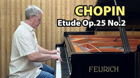 Chopin Etude Op No P Barton Feurich Piano Youtube