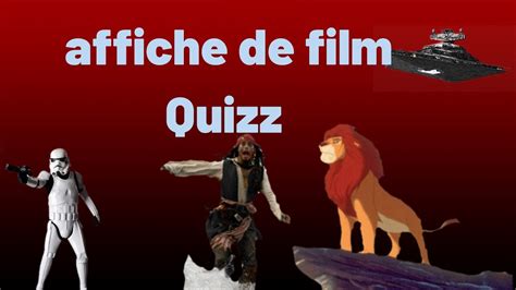 Blind Test Affiche De Film Quizz YouTube