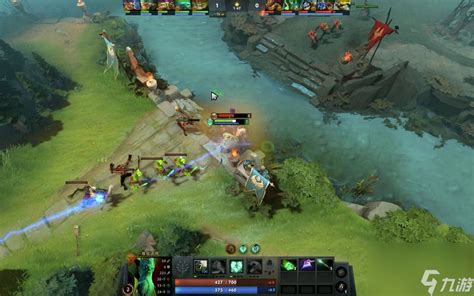 dota2之力量型英雄屠夫执刀者的无尽杀戮 打造最强大的屠夫 让敌人闻风丧胆 dota2手游 九游手机游戏