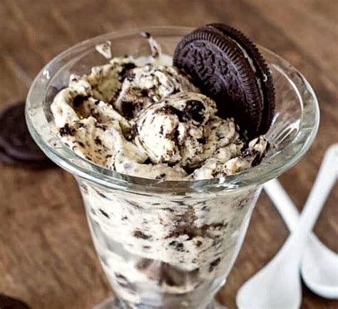 Helado De Oreo Casero