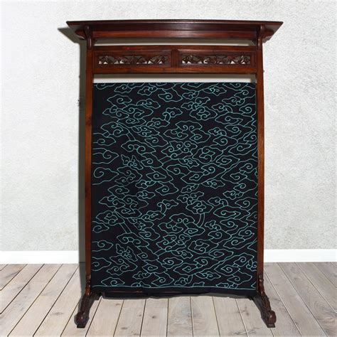 Jual BATIK SALMA Kain Batik Katun Tulis Mega Mendung Dasar Hitam