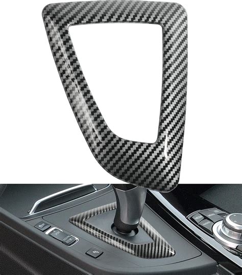 Amazon Yakefly Car Gear Shift Frame Cover Trim Carbon Fiber Car