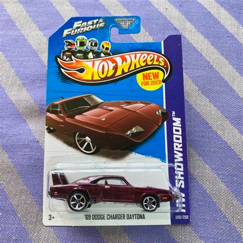 Hot Wheels Dodge Charger Daytona Fast Furious Fnf Us Card Shopee Malaysia