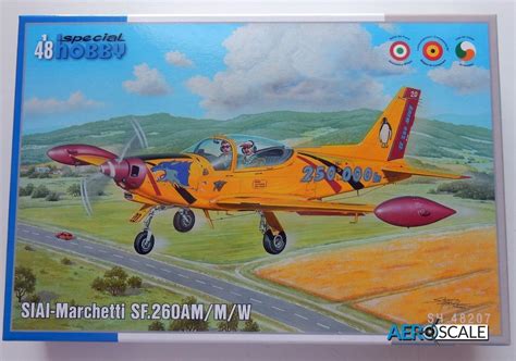 1 48th SIAI Marchetti SF 260M AM W AeroScale