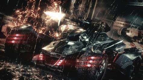 X Batman Arkham Knight Rocksteady Studios Batman Batmobile